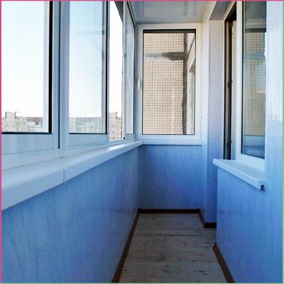 Виды материалов для отделки балконов и лоджий